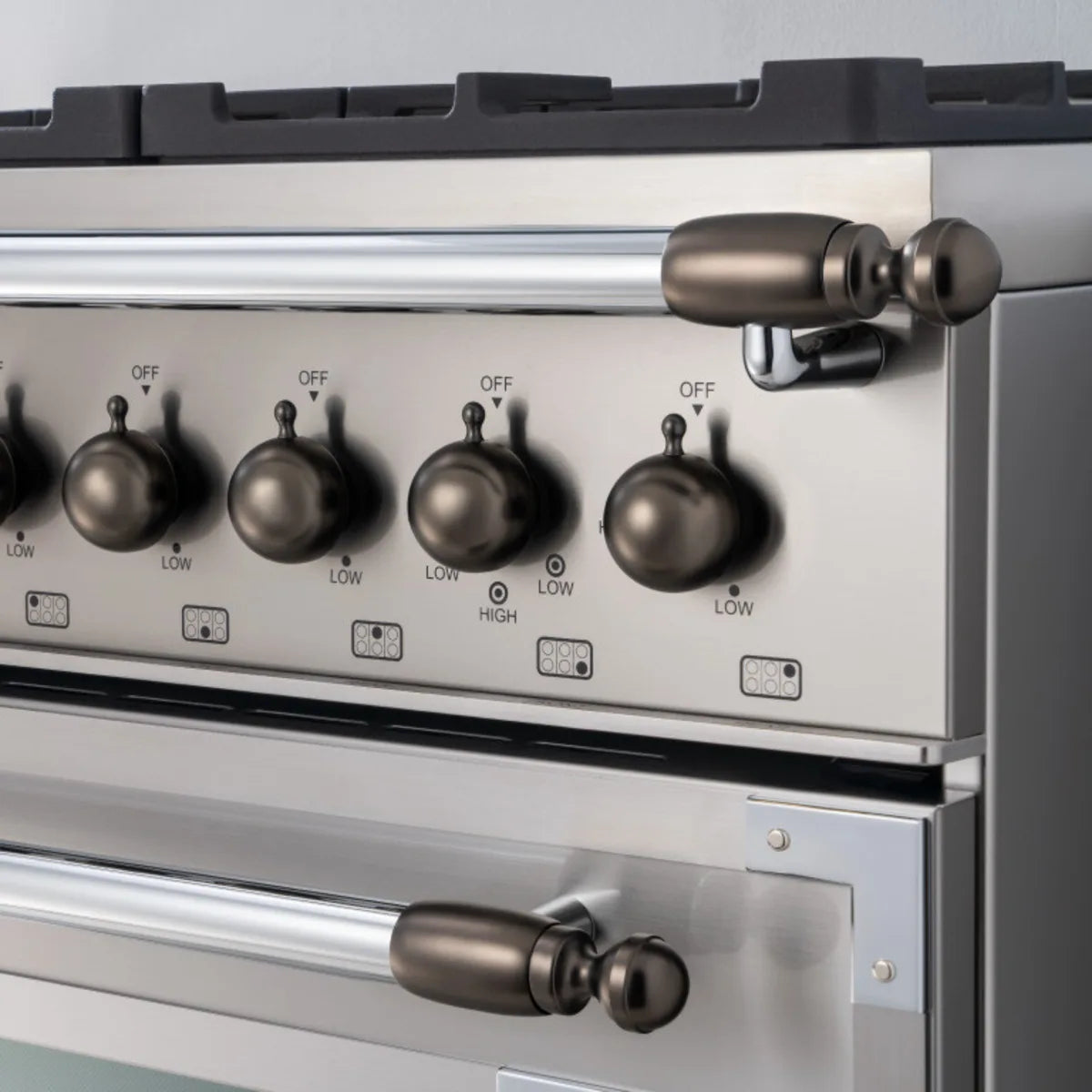 Bertazzoni DS1HERTSB Knob and Handle Set