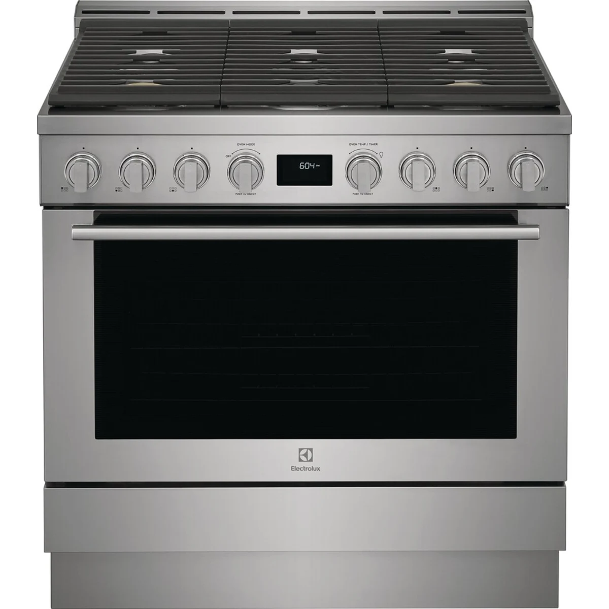 Electrolux ECFG3668AS Gas Range, 36 Inch