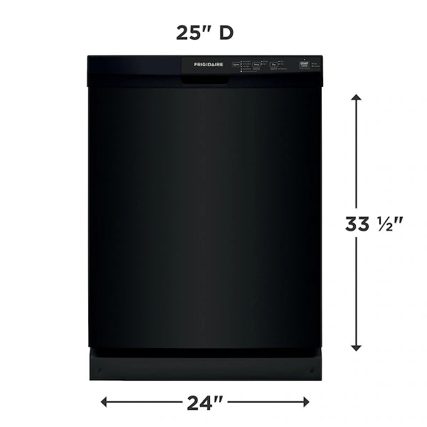 Frigidaire FDPC4314AB Front Control Built-In Dishwasher (Open-Box / Scratch & Dent)