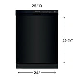 Frigidaire FDPC4314AB Front Control Built-In Dishwasher (Open-Box / Scratch & Dent)
