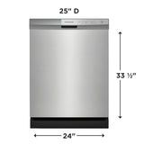 Frigidaire FDPC4314AS Front Control Built-In Dishwasher (Open-Box / Scratch & Dent)
