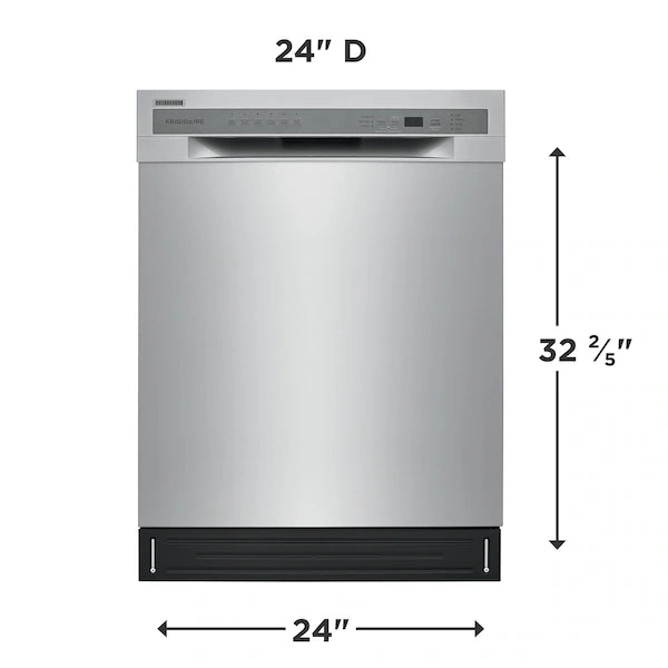 Frigidaire FFBD2420US Front Control Built-In Dishwasher (Open-Box / Scratch & Dent)