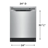 Frigidaire FFBD2420US Front Control Built-In Dishwasher (Open-Box / Scratch & Dent)