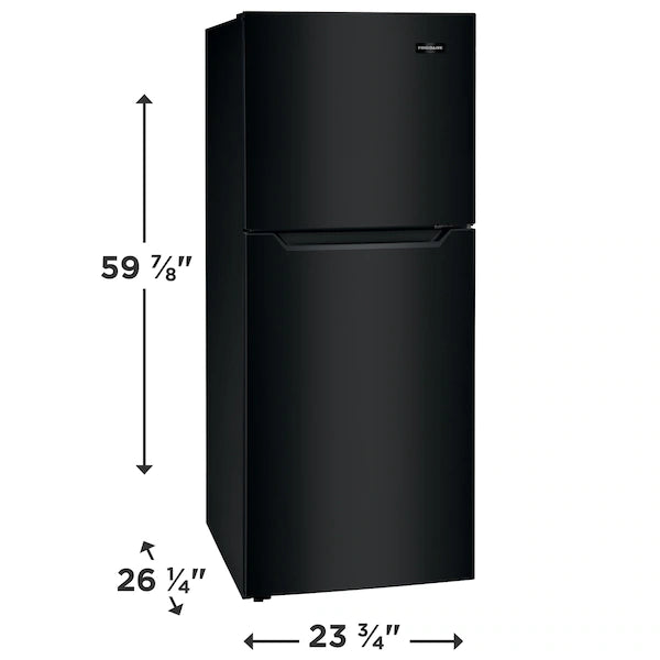 Frigidaire FFET1022UB Top Freezer Refrigerator (Open-Box / Scratch & Dent)