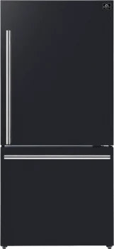 Forno FFFFD1785-31BLK Bottom Freezer Refrigerator (Open-Box / Scratch & Dent)