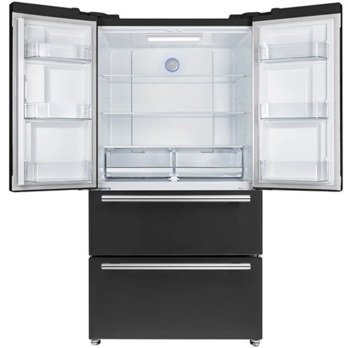Forno FFRBI1820-36BLK French Door Refrigerator (Open Box / Scratch & Dent)
