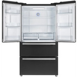 Forno FFRBI1820-36BLK French Door Refrigerator (Open Box / Scratch & Dent)