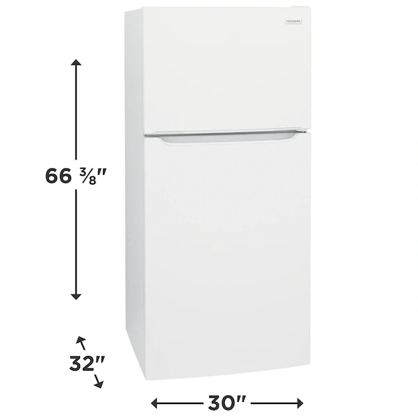Frigidaire FFTR2045VW Top Freezer Refrigerator (Open-Box / Scratch & Dent)