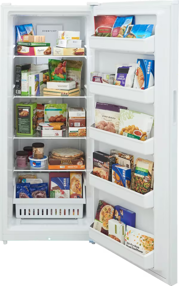 Frigidaire FFUE1626AW Upright Freezer (Open Box / Scratch & Dent)