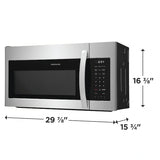Frigidaire FMOS1846BS Over the Range Microwave (Open-Box / Scratch & Dent)