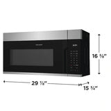 Frigidaire FMOW1852AS Over the Range Microwave (Open Box / Scratch & Dent)