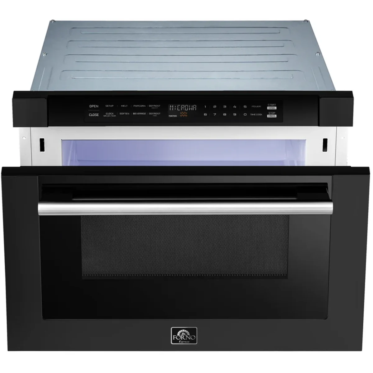 Forno FMWDR3000-24BLK Built-In Microwave (Open Box / Scratch & Dent)