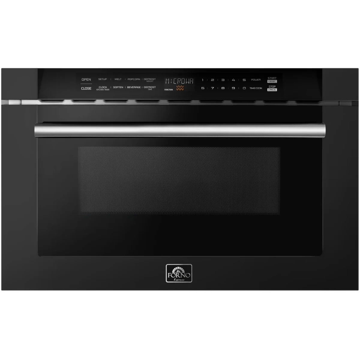 Forno FMWDR3000-24BLK Built-In Microwave (Open Box / Scratch & Dent)