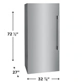 Frigidaire FPFU19F8WF Column Freezer (Open Box / Scratch & Dent)