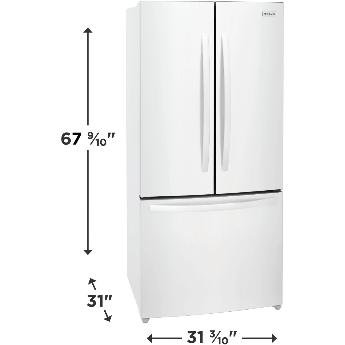 Frigidaire FRFG1723AW French Door Refrigerator (Open Box / Scratch & Dent)