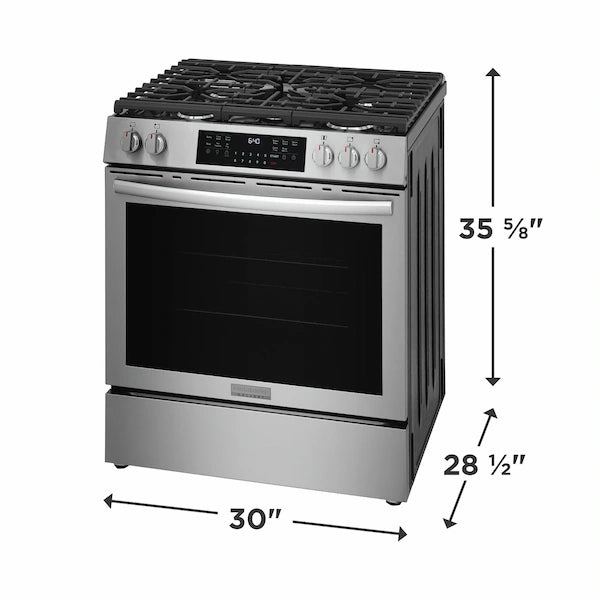 Frigidaire Gallery GCFG3059BF Gas Range (Open Box / Scratch & Dent)