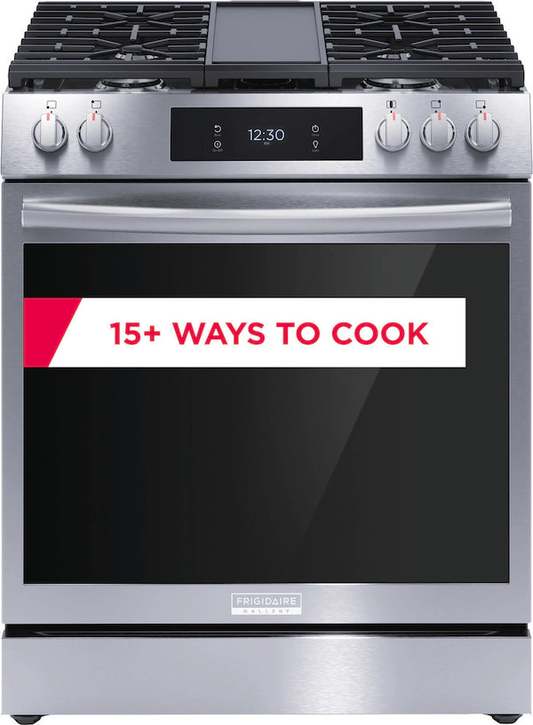 Frigidaire Gallery GCFG3060BF Gas Range (Open Box / Scratch & Dent)