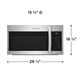 Frigidaire Gallery GMOS1962AF Over the Range Microwave (Open Box / Scratch & Dent)