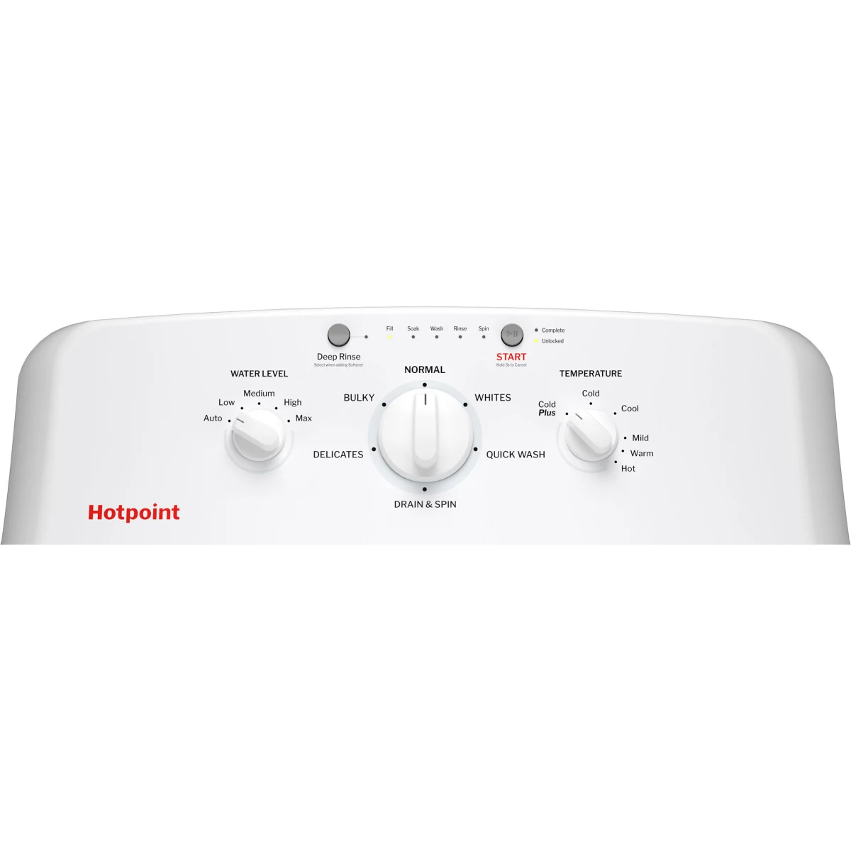 Hotpoint HTW265ASWWW Top Load Washing Machine (Open-Box / Scratch & Dent)
