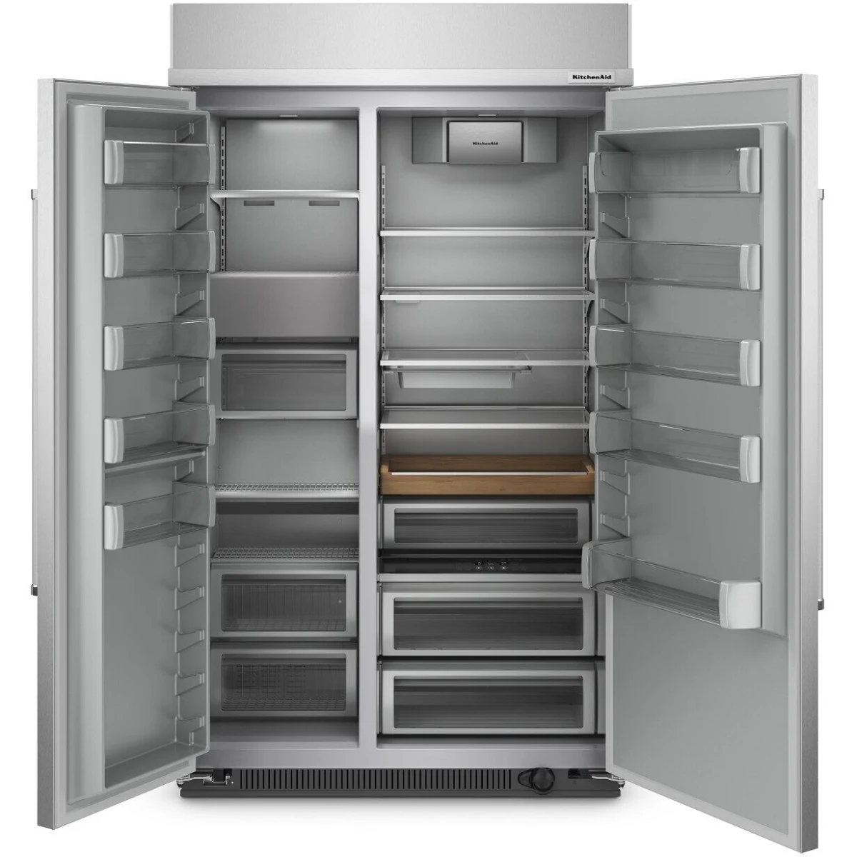 KitchenAid KBSN708MP Built-In Side-by-Side Refrigerator (Open Box / Scratch & Dent)