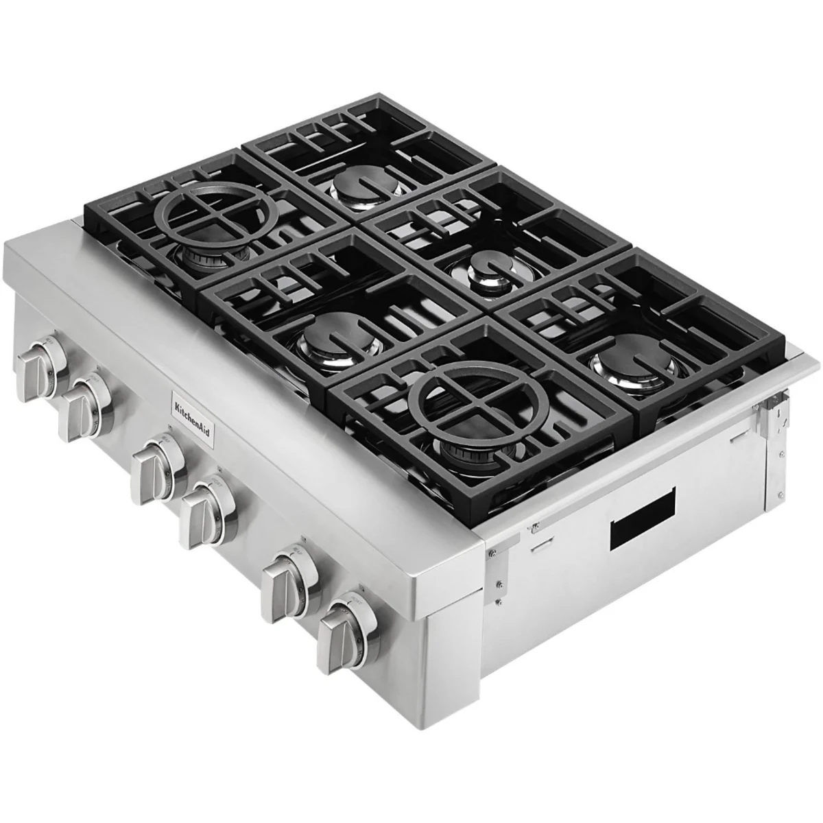 KitchenAid KCGC506JSS Gas Rangetop, 36 Inch (Open Box / Scratch & Dent)