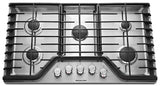 Kitchenaid KCGS356ESS Gas Cooktop, 36 Inch (Open Box /  Scratch & Dent)
