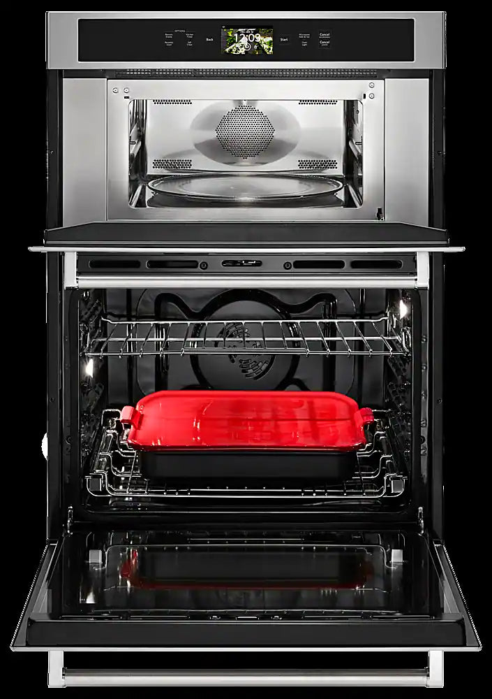 KitchenAid KOCE900HSS Combo Wall Oven (Open Box / Scratch & Dent)