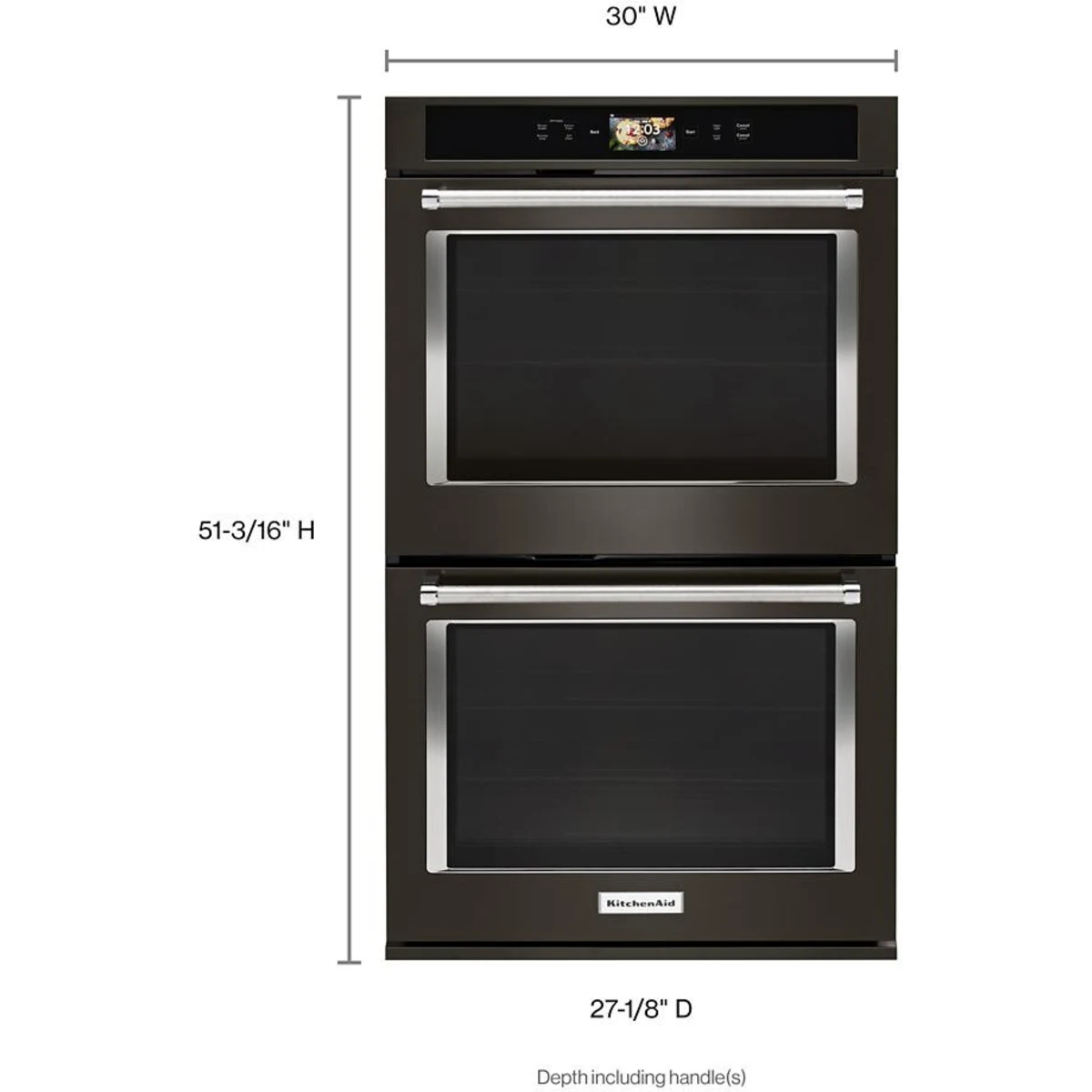 KitchenAid KODE900HBS Double Wall Oven (Open Box)