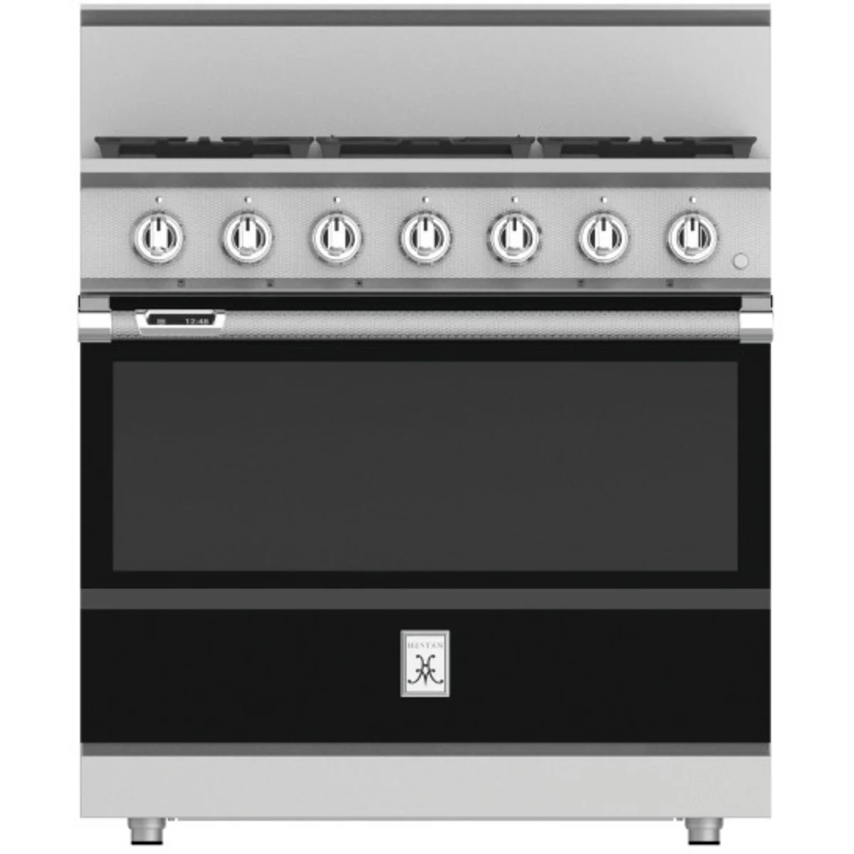Hestan KRD365-NG-BK Dual Fuel Range