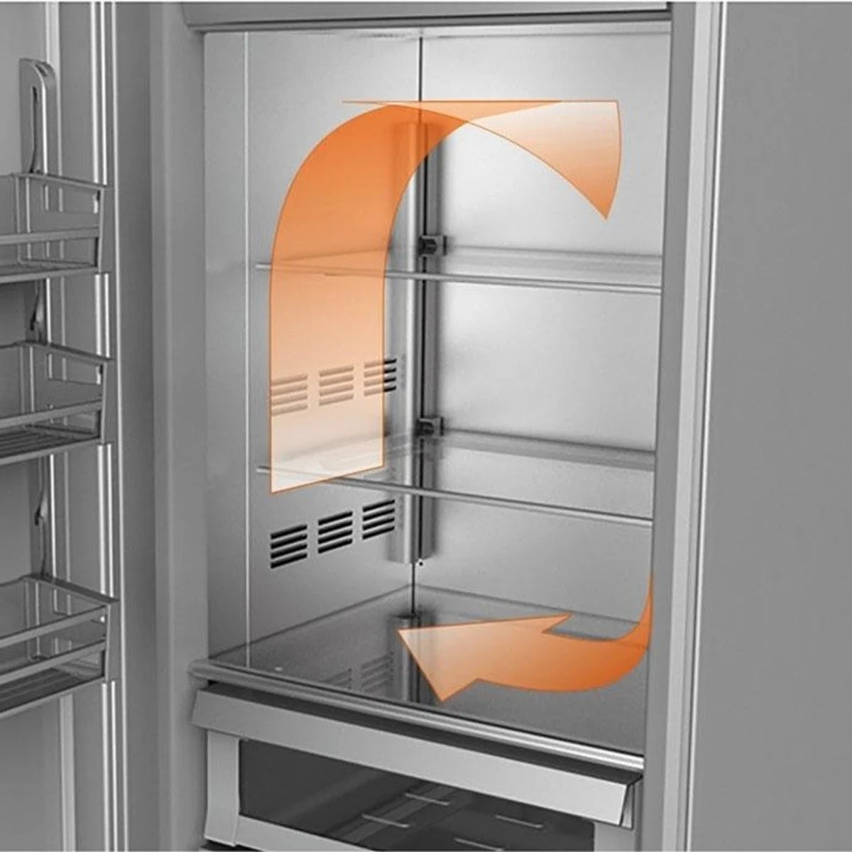 Hestan KRPL36TQ Bottom Freezer Refrigerator