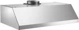 Bertazzoni KU36PRO1XV Under Cabinet Range Hood, 36 Inch