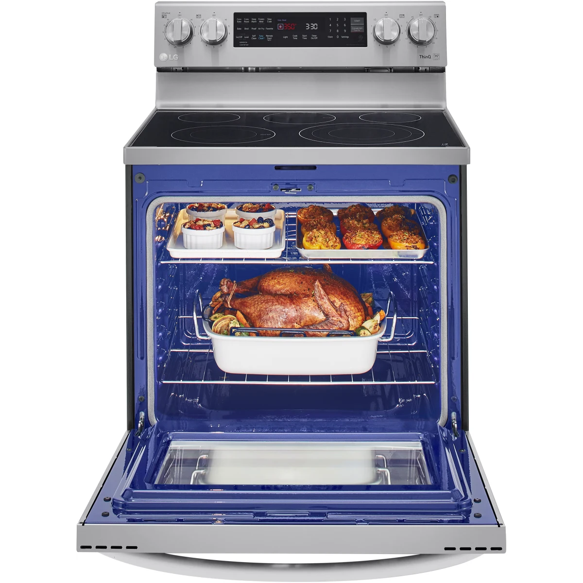 LG LREL6325F Electric Range (Open Box / Scratch & Dent)
