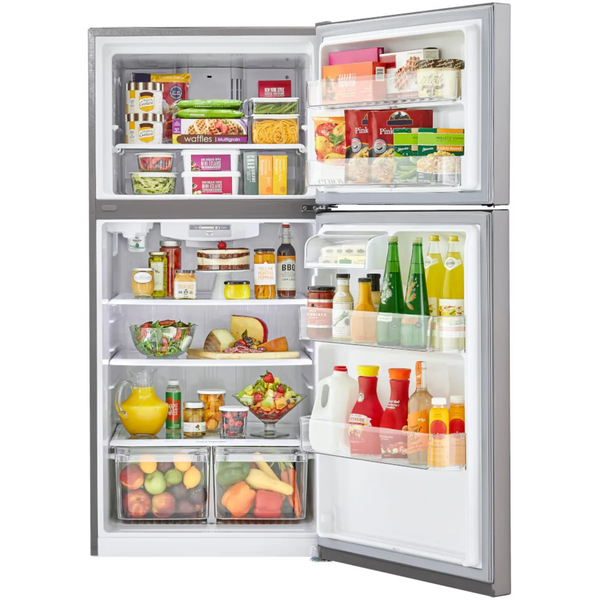 LG LRTLS2403S Top Freezer Refrigerator (Open Box / Scratch & Dent)