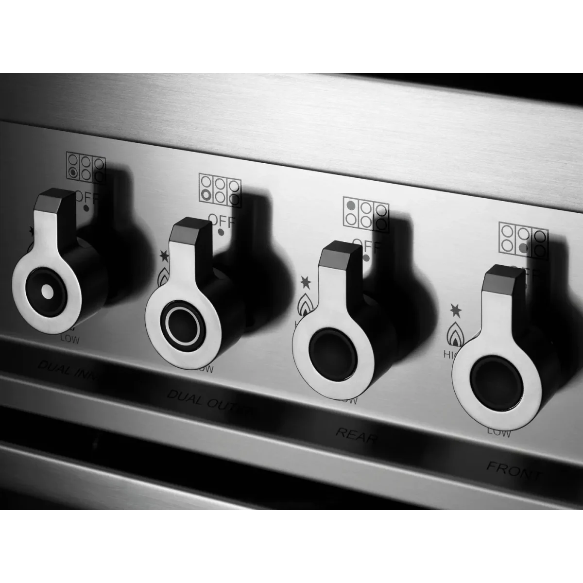 Bertazzoni PROF244GASXELP Gas Range, Liquid Propane