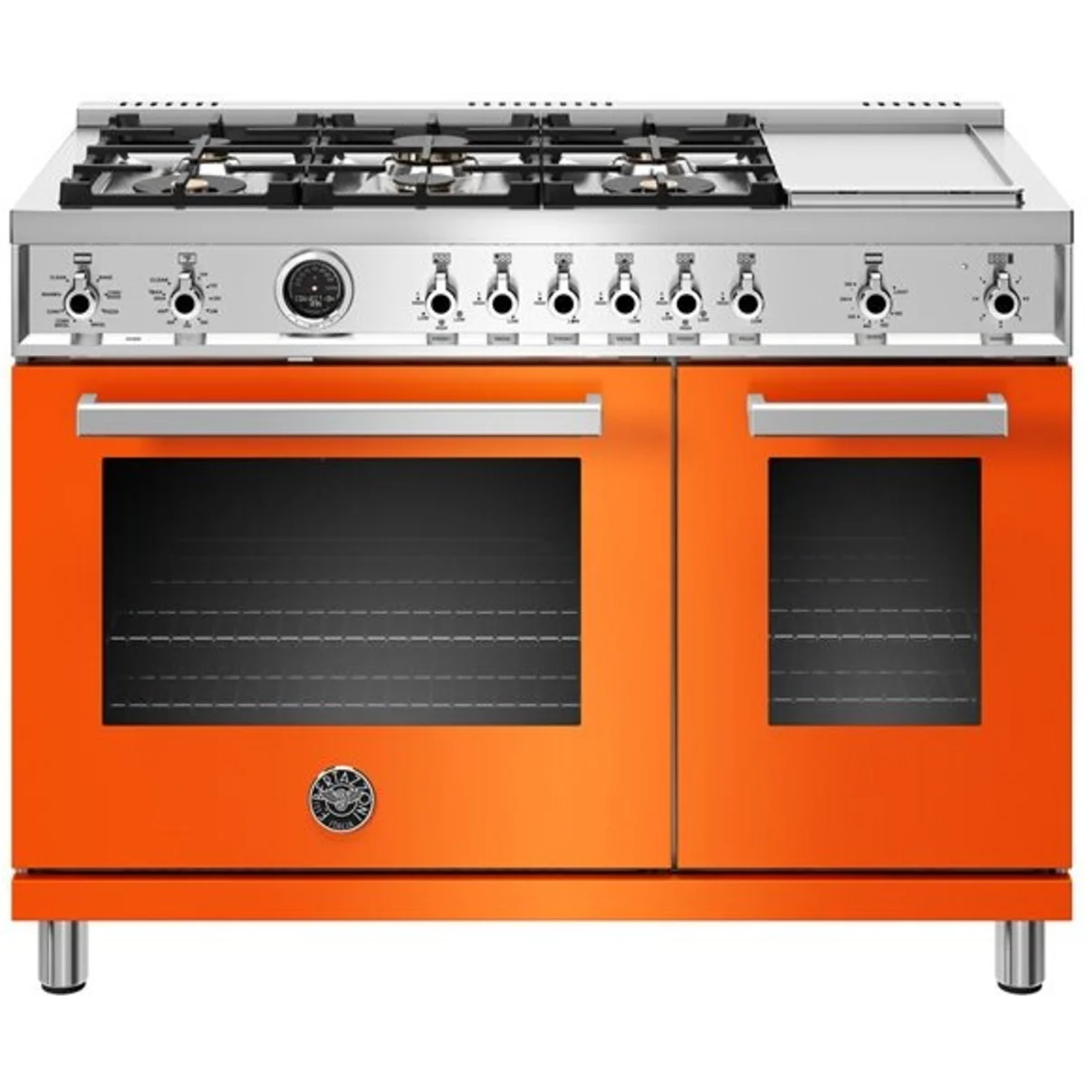 Bertazzoni PROF486GDFSART Dual Fuel Range, 48 Inch