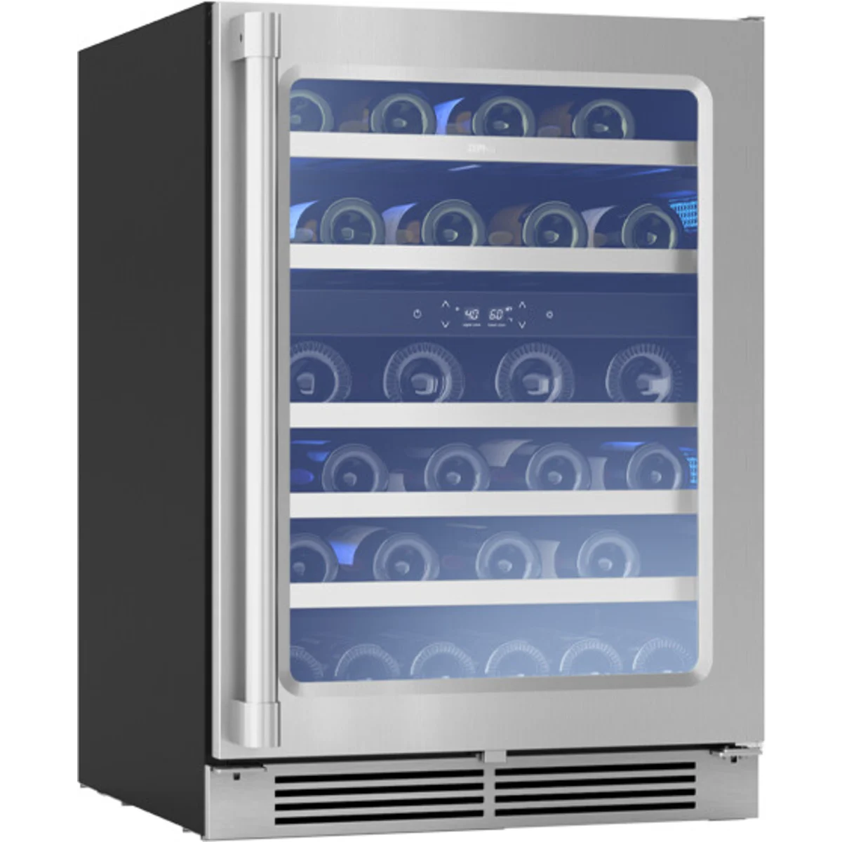 Zephyr PRPW24C02AG Undercounter Wine Fridge (Open-Box / Scratch & Dent)