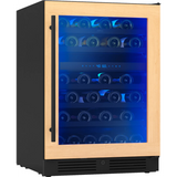 Zephyr PRW24C02CPG Undercounter Wine Fridge (Open-Box / Scratch & Dent)