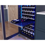 Zephyr PRW24F01CG Freestanding Wine Fridge (Open-Box / Scratch & Dent)