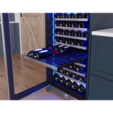 Zephyr PRW24F02CG Freestanding Wine Fridge (Open-Box / Scratch & Dent)