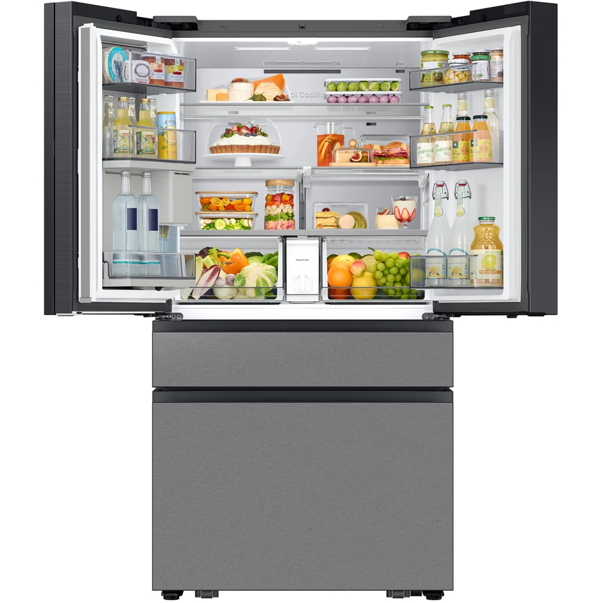 Samsung RF90F23AECR French Door Refrigerator (Open-Box / Scratch & Dent)