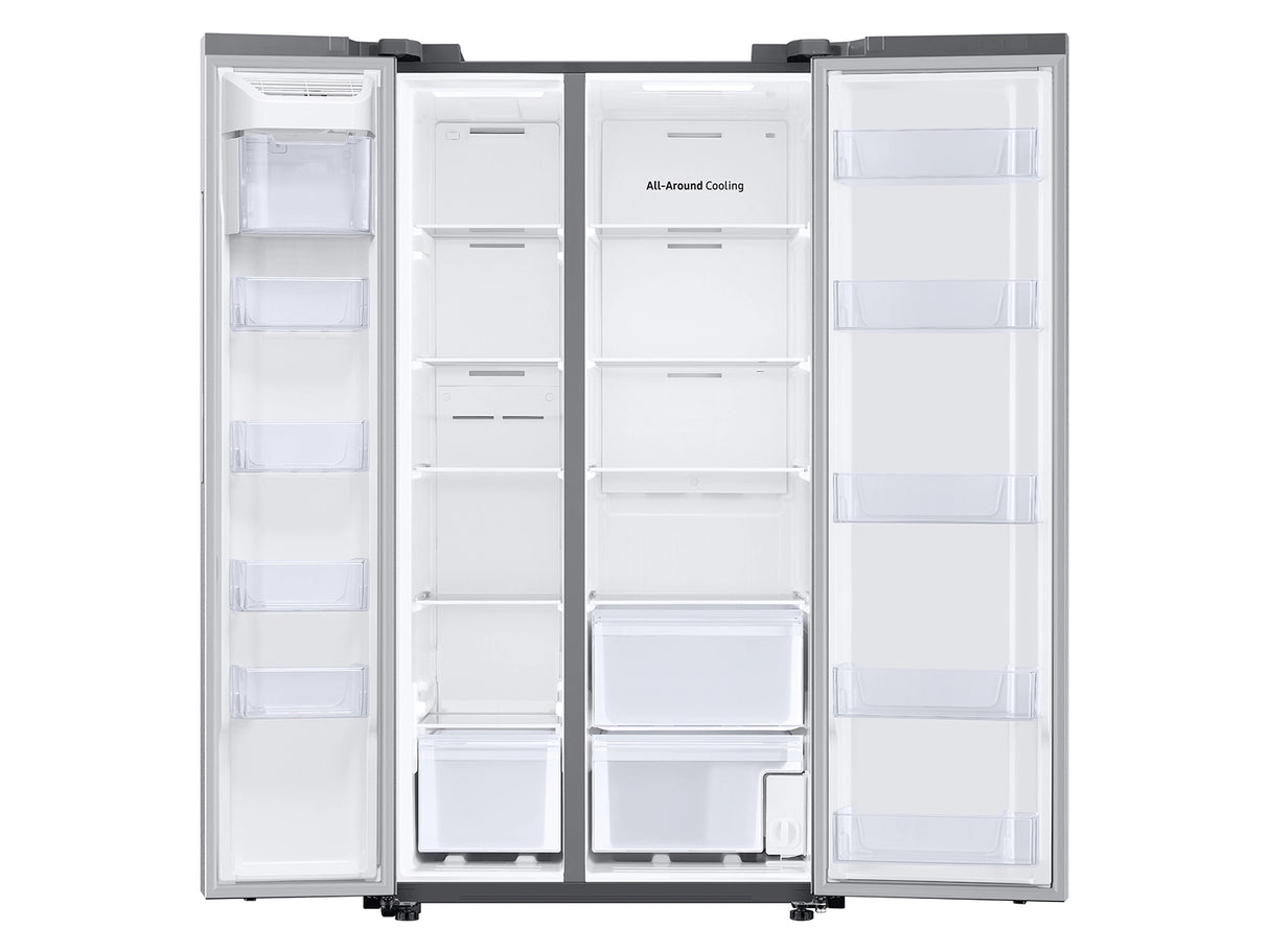 Samsung RS28A500ASR Side-by-Side Refrigerator (Open Box / Scratch & Dent)