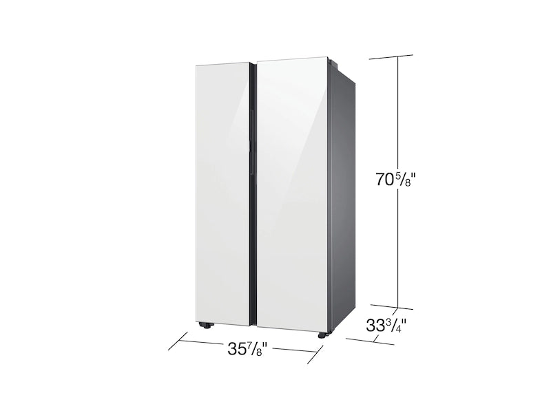 Samsung RS28CB76001 Side-by-Side Refrigerator (Open Box / Scratch & Dent)