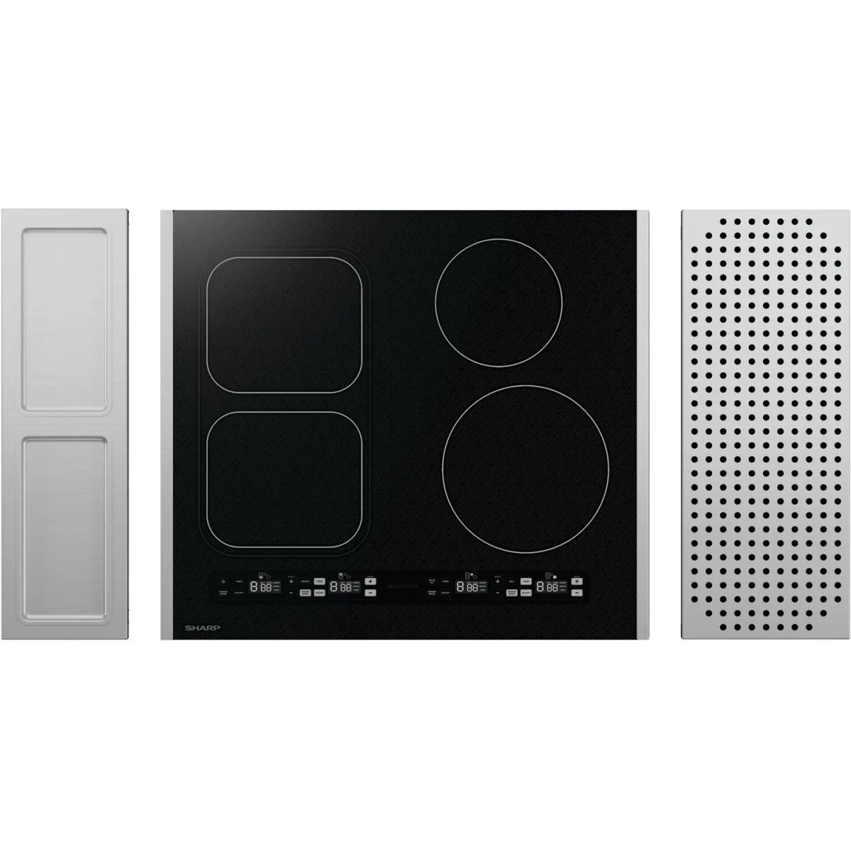 Sharp SCH2443GB Induction Cooktop, 24 Inch (Open-Box / Scratch & Dent)