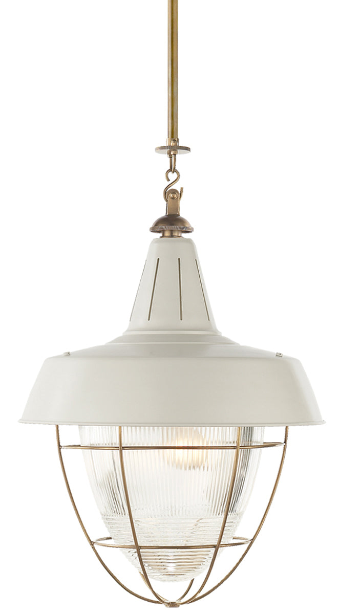 Visual Comfort TOB 5042HAB-WHT Pendant Light