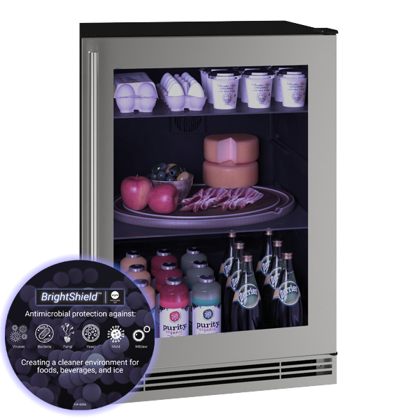 U-Line UHRE124-SS01A Undercounter Refrigerator (Open-Box / Scratch & Dent)
