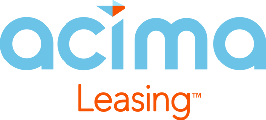 Acima Leasing logo, offering leasing options for appliances and furniture financing.