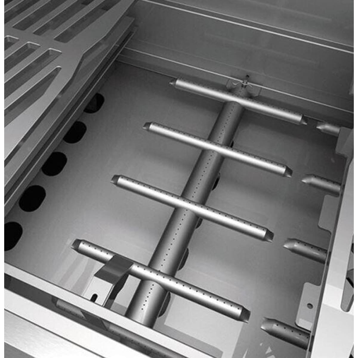 Hestan AGCK-TB36 HE-KIT, CONVERSION, TRELLIS BNR 36 inner view showcasing durable grill kit for enhanced cooking.