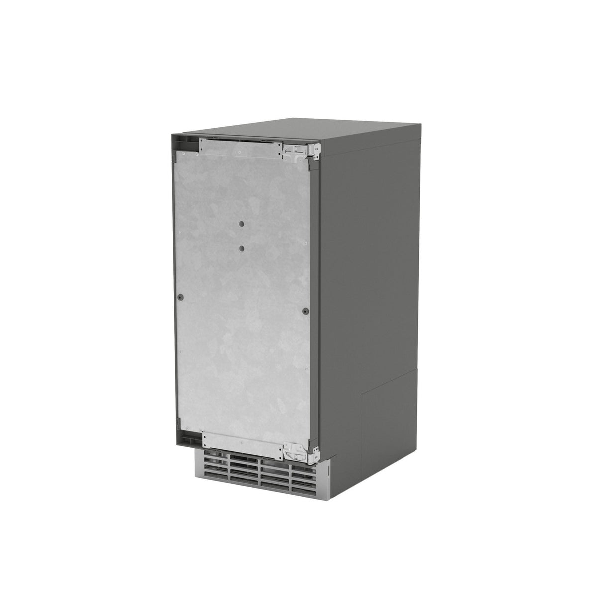 GE UCC15NPRII 15 Inch Under Counter Panel Ready Ice Maker for home or commercial use, ideal for under counter refrigeration.