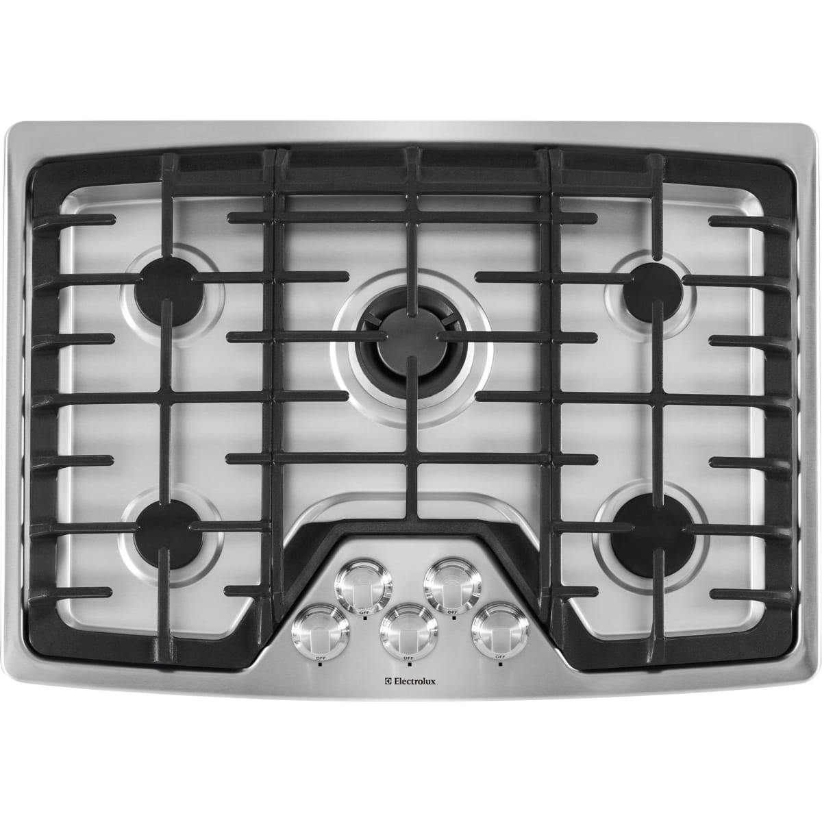 Electrolux EW30GC60PS - 30″ Stainless Gas Cooktop with 5 Sealed Burners, ideal for luxury appliances sale.