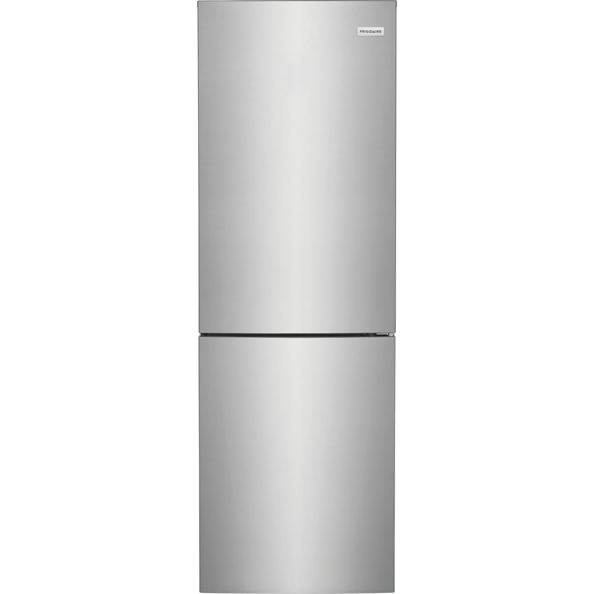 Frigidaire FRBG1224AV - 12 Cu. Ft. Garage Ready Compact Bottom Freezer Refrigerator, Fingerprint-Resistant Stainless Look.